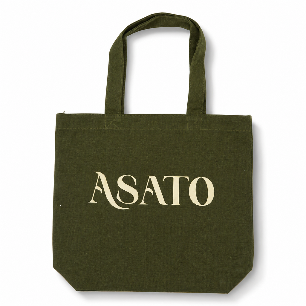 "ASATO" Original Logo Tote Bag