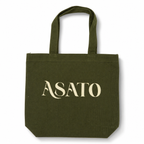 "ASATO" Original Logo Tote Bag