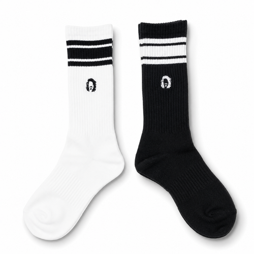 "ASATO" Signature Monotone Socks