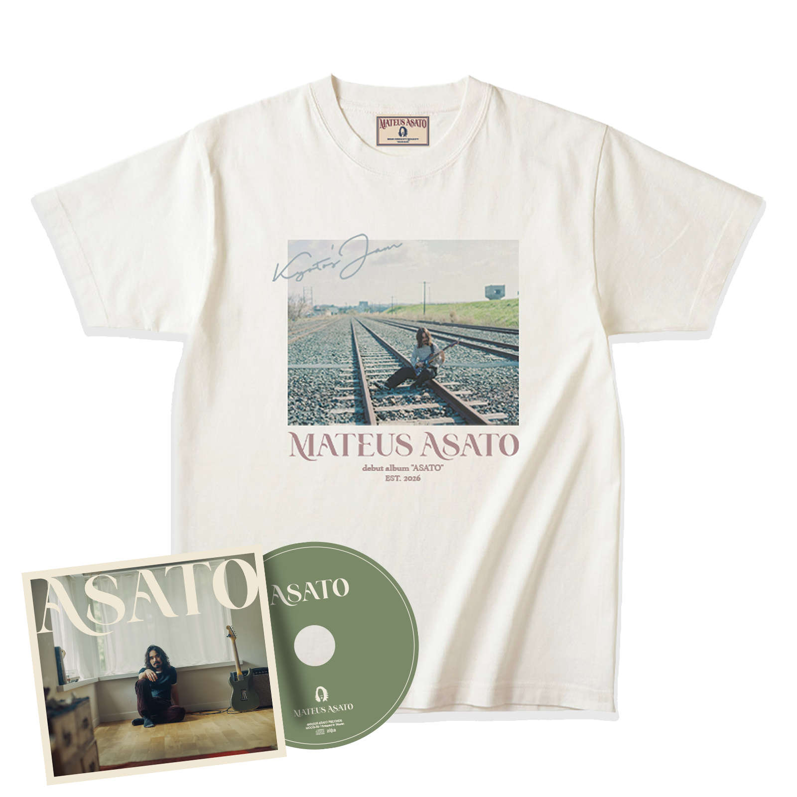 “ASATO” [CD＋T-shirts set] *Limited edition