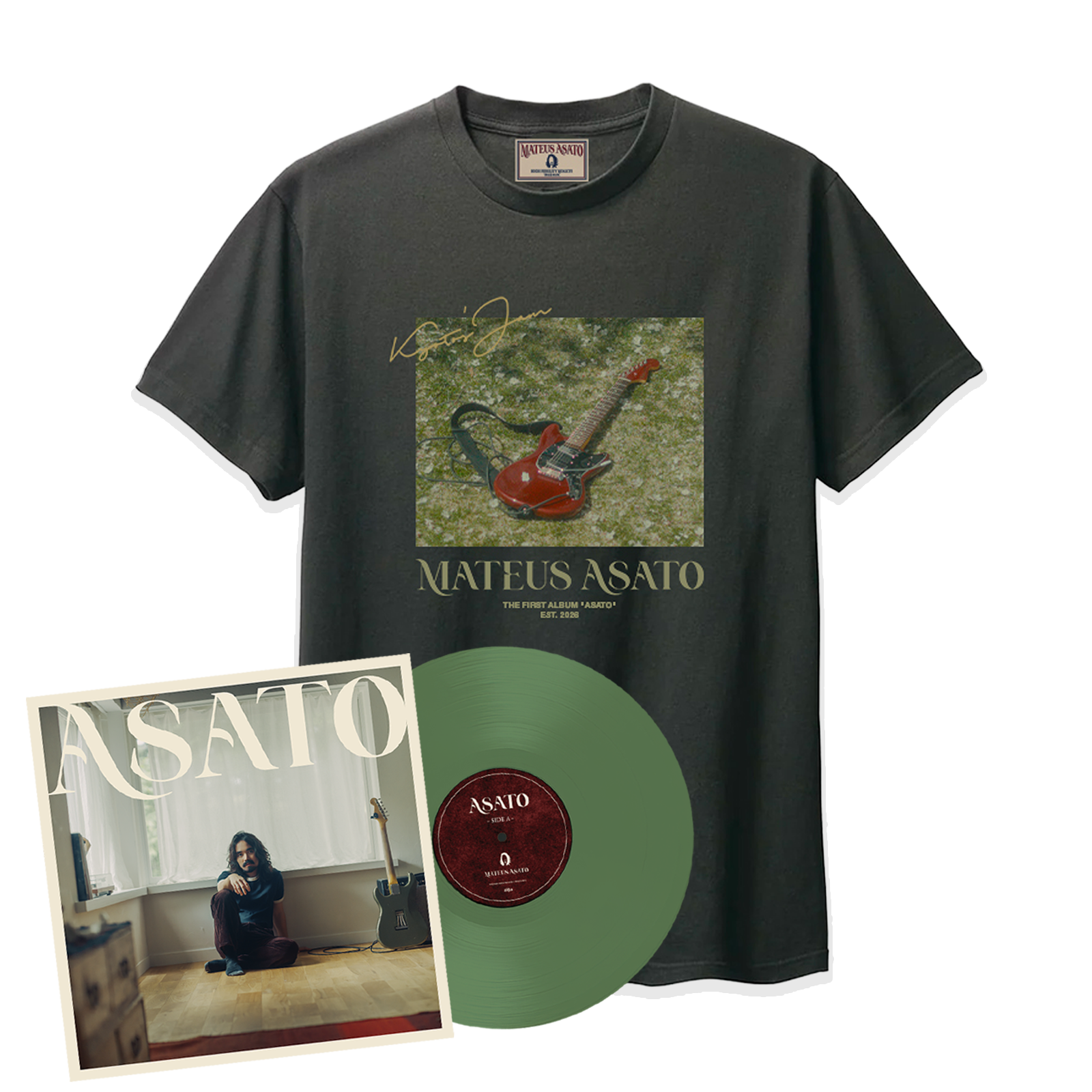 “ASATO” [LP＋T-shirts set] *Limited edition