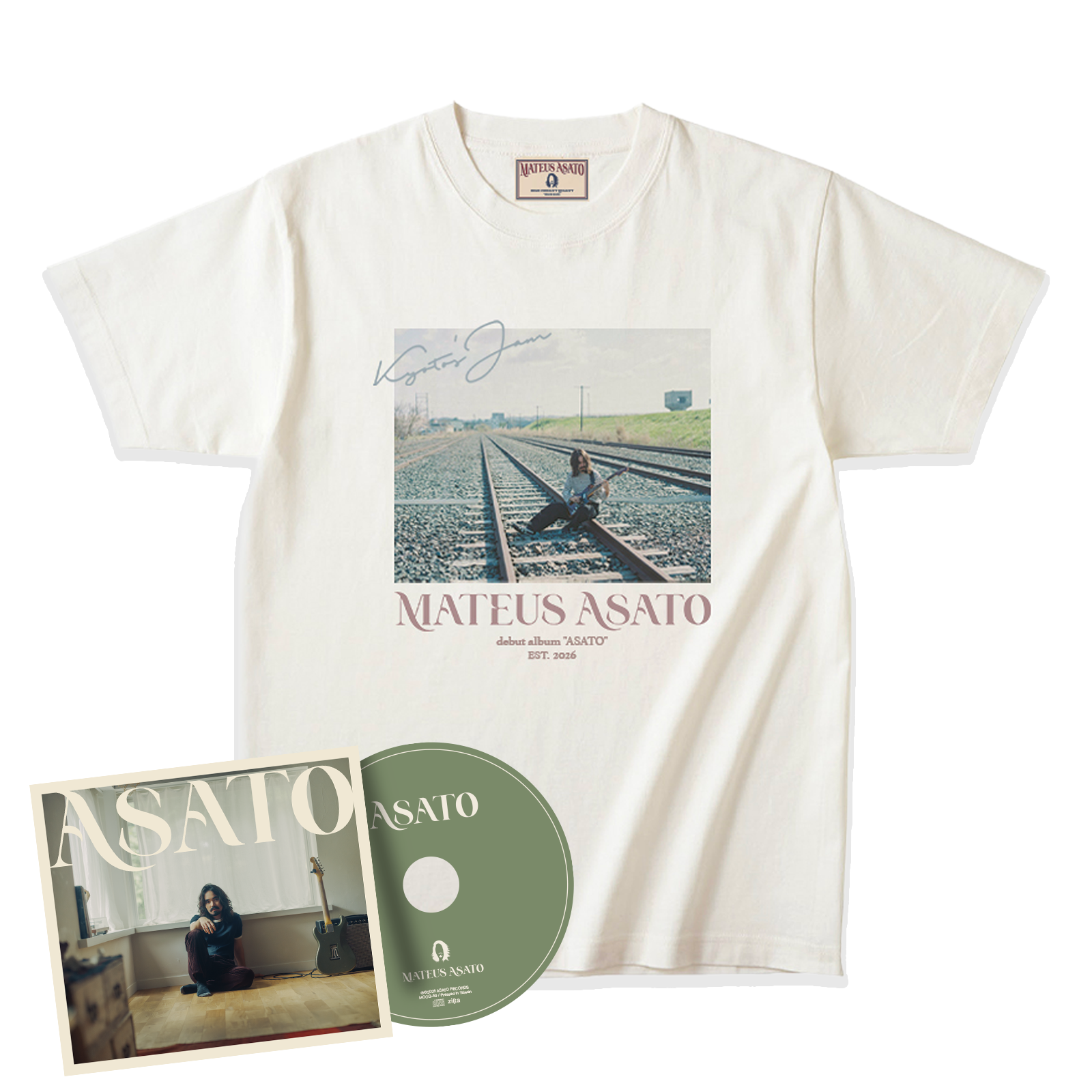 “ASATO” [CD＋T-shirts set] *Limited edition
