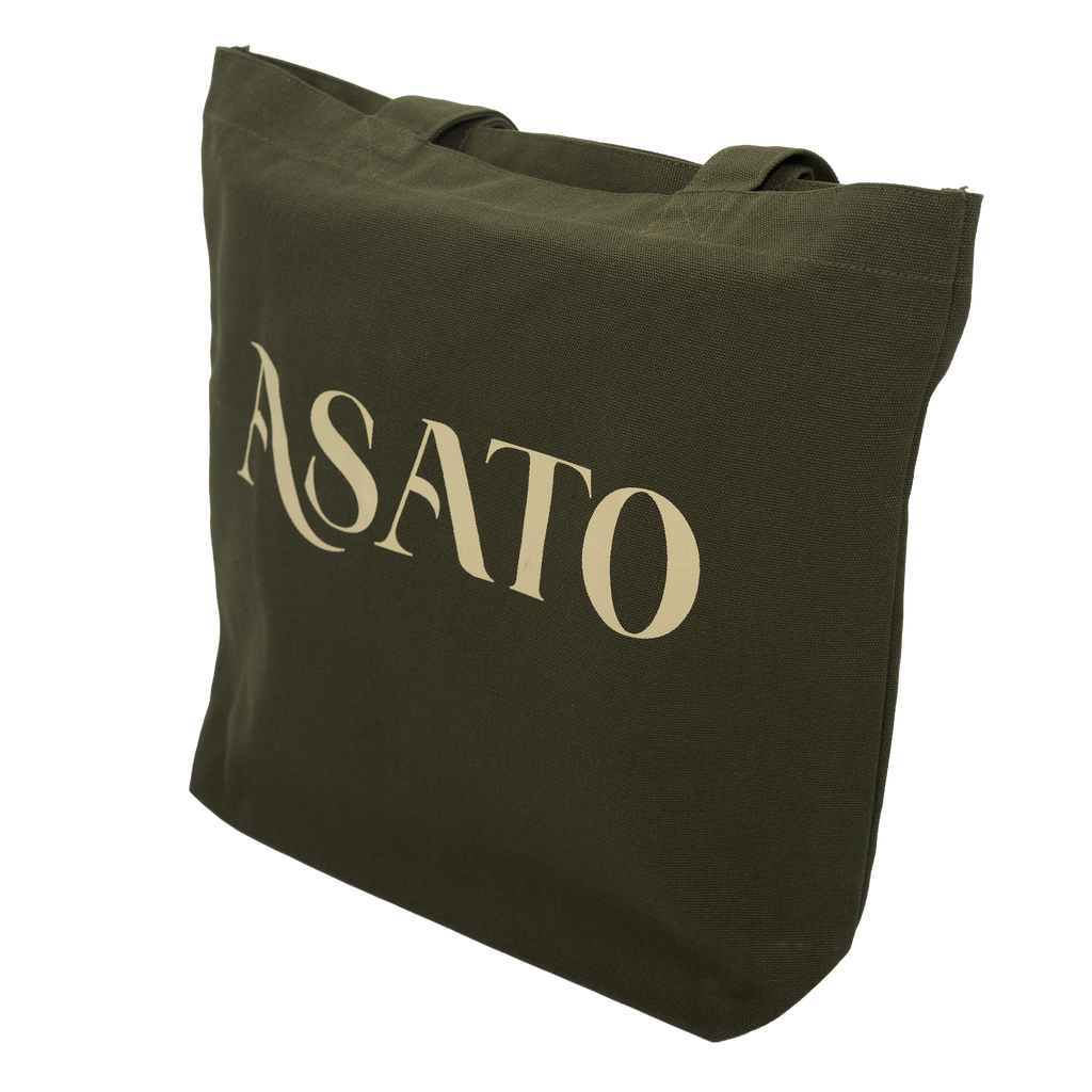 "ASATO" Original Logo Tote Bag